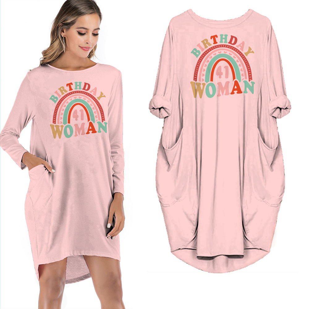 Retro 41 Birthday Pocket Dress