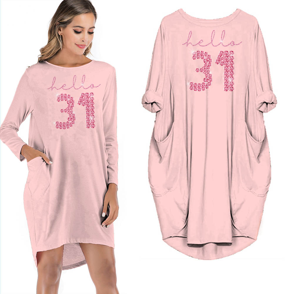 Hello 31 Birthday Pocket Dress