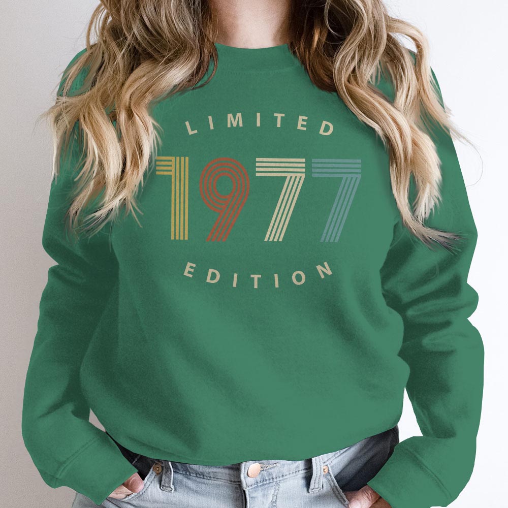 Limited Edition 1977 Birthday Sweatshirt