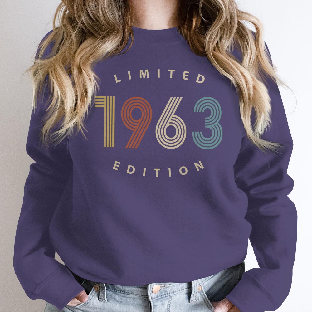 Limited Edition 1963 Birthday Sweatshirt