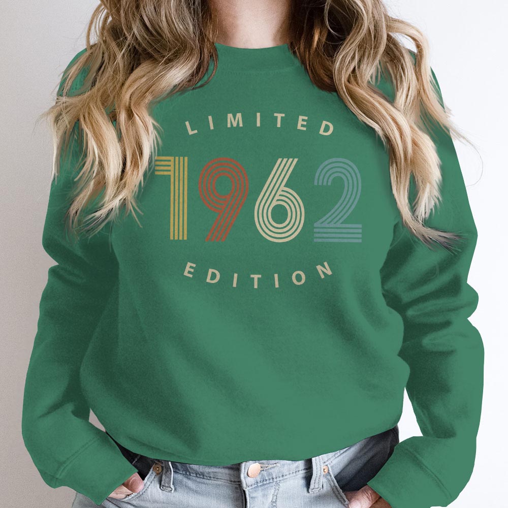 Limited Edition 1962 Birthday Sweatshirt