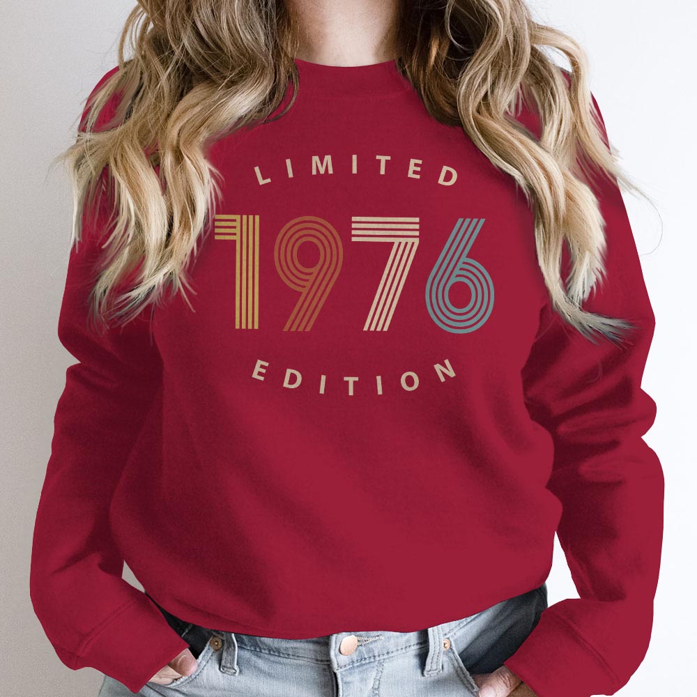 Limited Edition 1976 Birthday Sweatshirt
