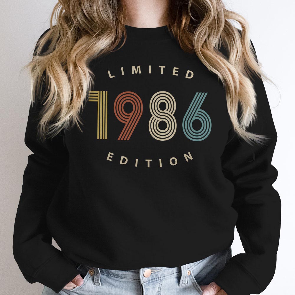 Limited Edition 1986 Birthday Sweatshirt