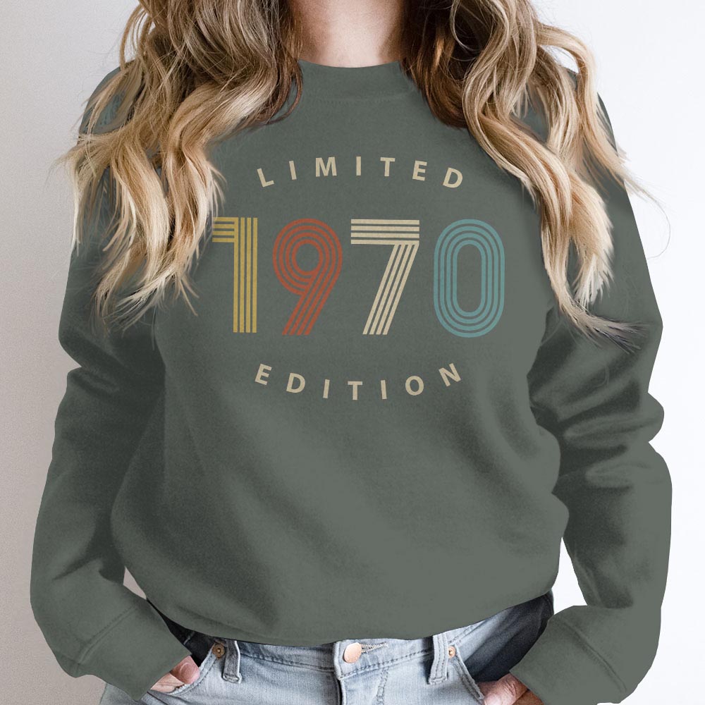 Limited Edition 1970 Birthday Sweatshirt