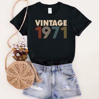 Limited 1971 Birthday T-Shirt