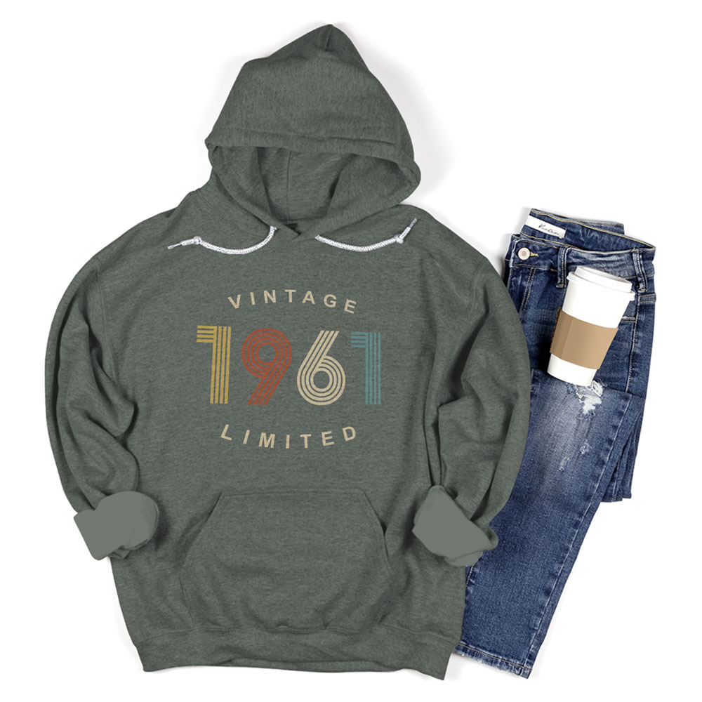 Limited Vintage 1961 Birthday Hoodie