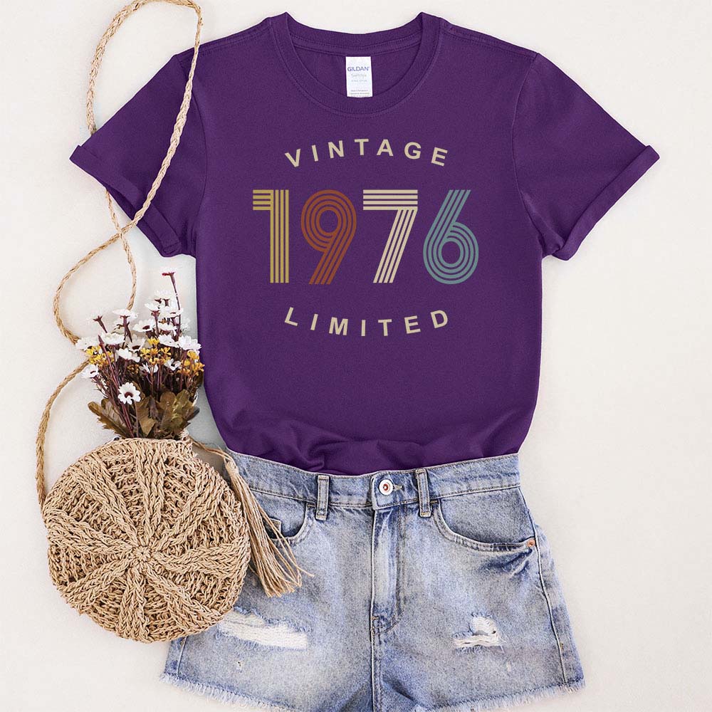Limited Vintage 1976 Birthday T-Shirt