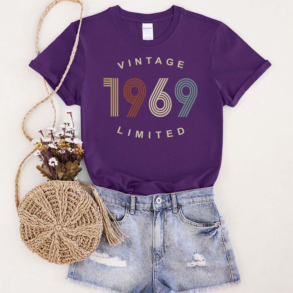 Limited Vintage 1969 Birthday T-Shirt