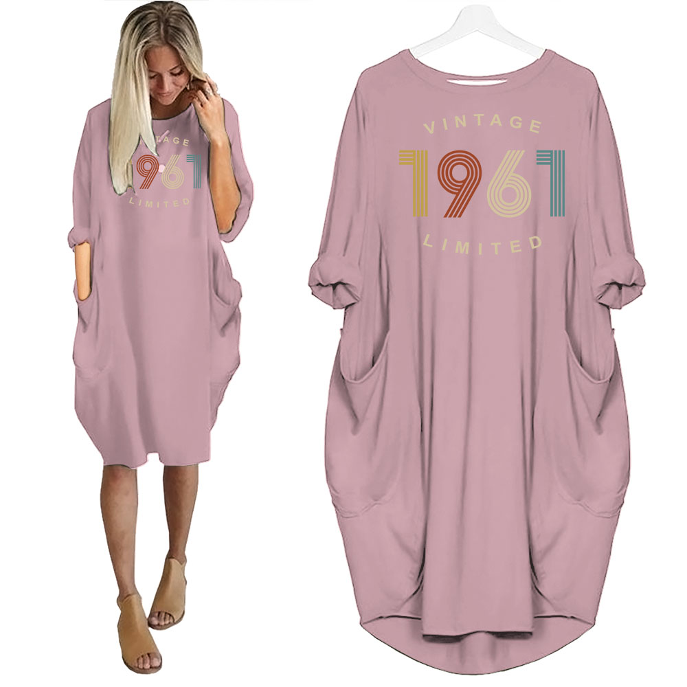 Limited Vintage 1961 Birthday Pocket Dress