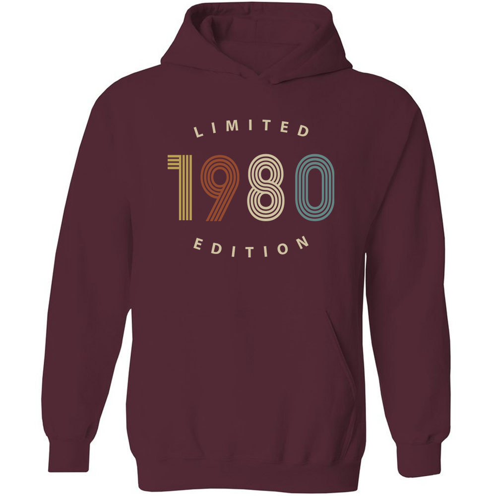 Limited 1980 Birthday Hoodie
