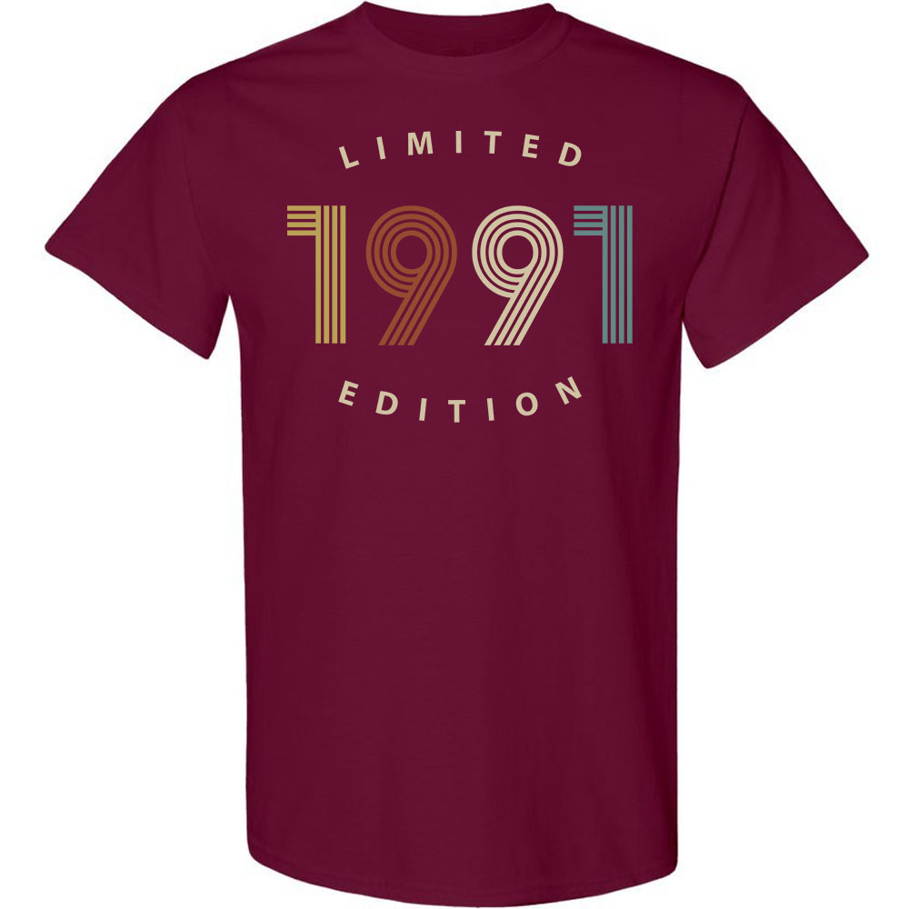 Limited 1991 Birthday T-Shirt