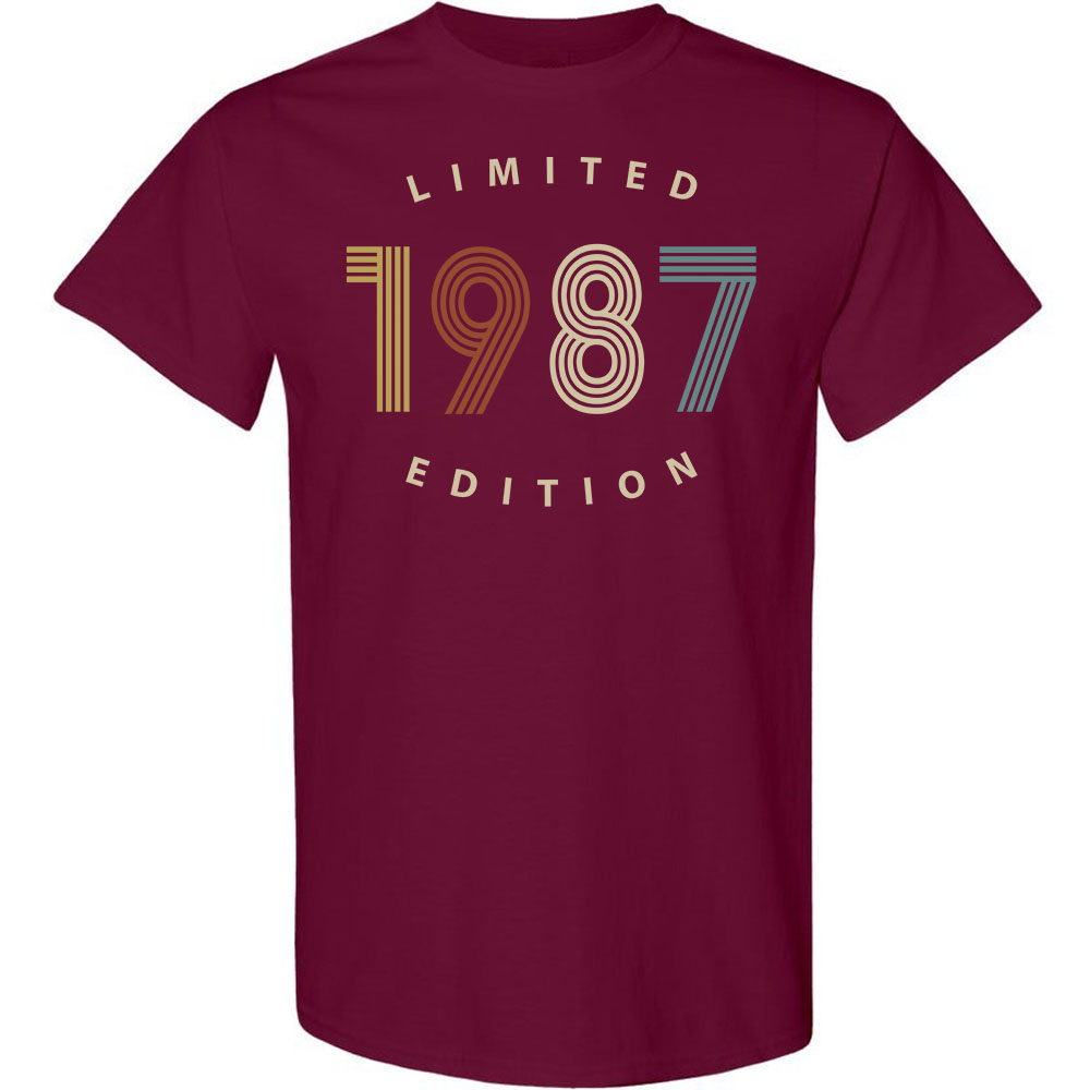 Limited 1987 Birthday T-Shirt