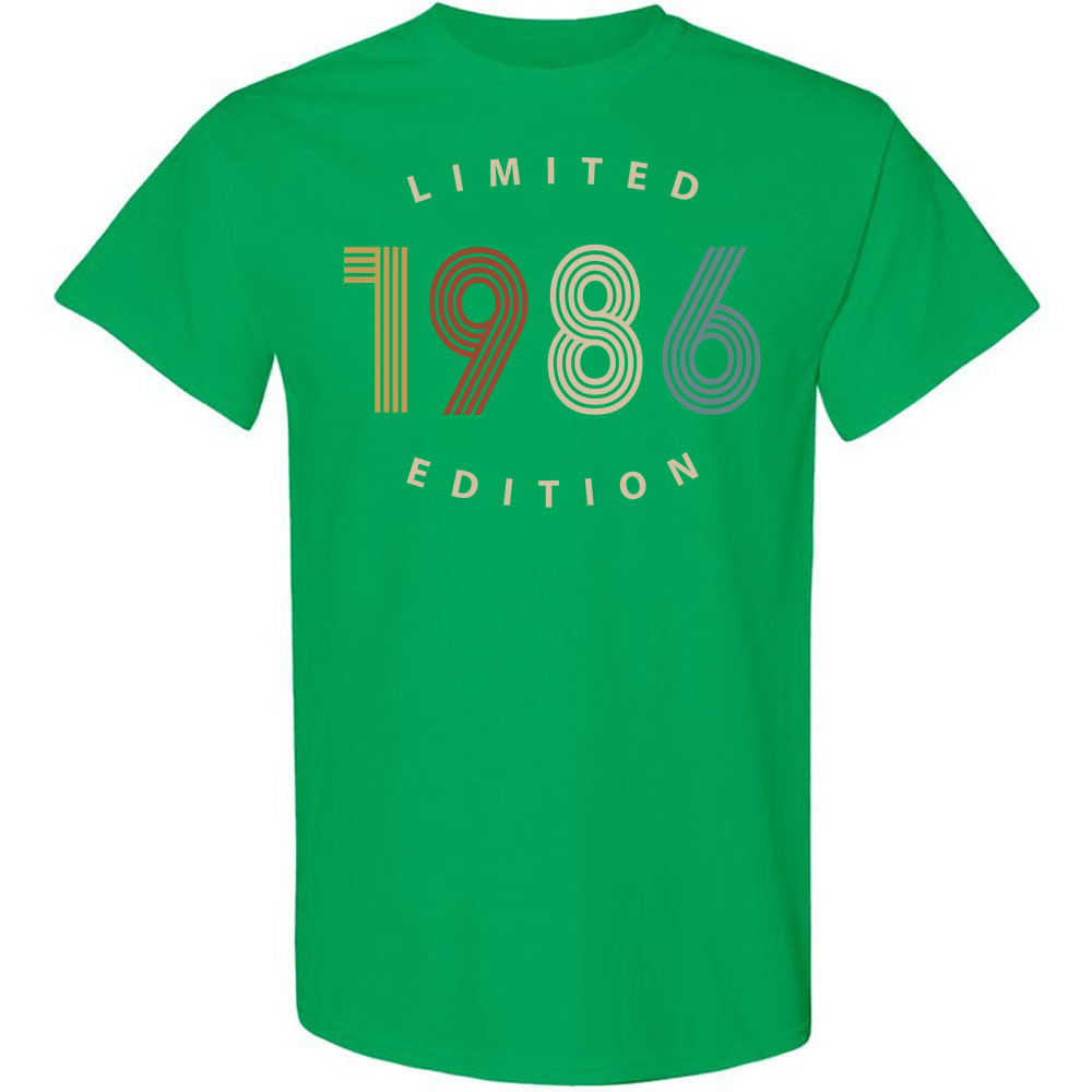 Limited 1986 Birthday T-Shirt