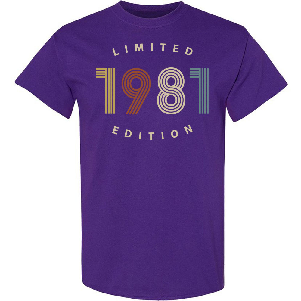 Limited 1981 Birthday T-Shirt