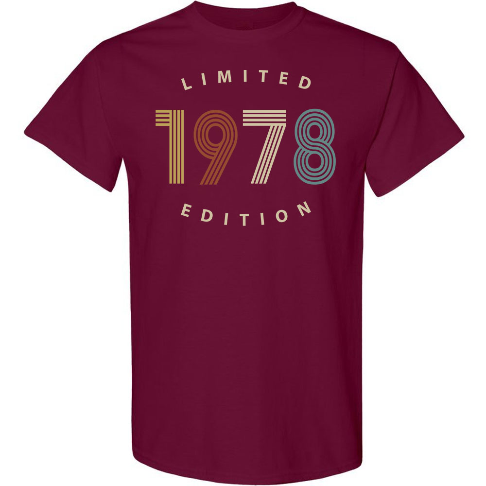 Limited 1978 Birthday T-Shirt