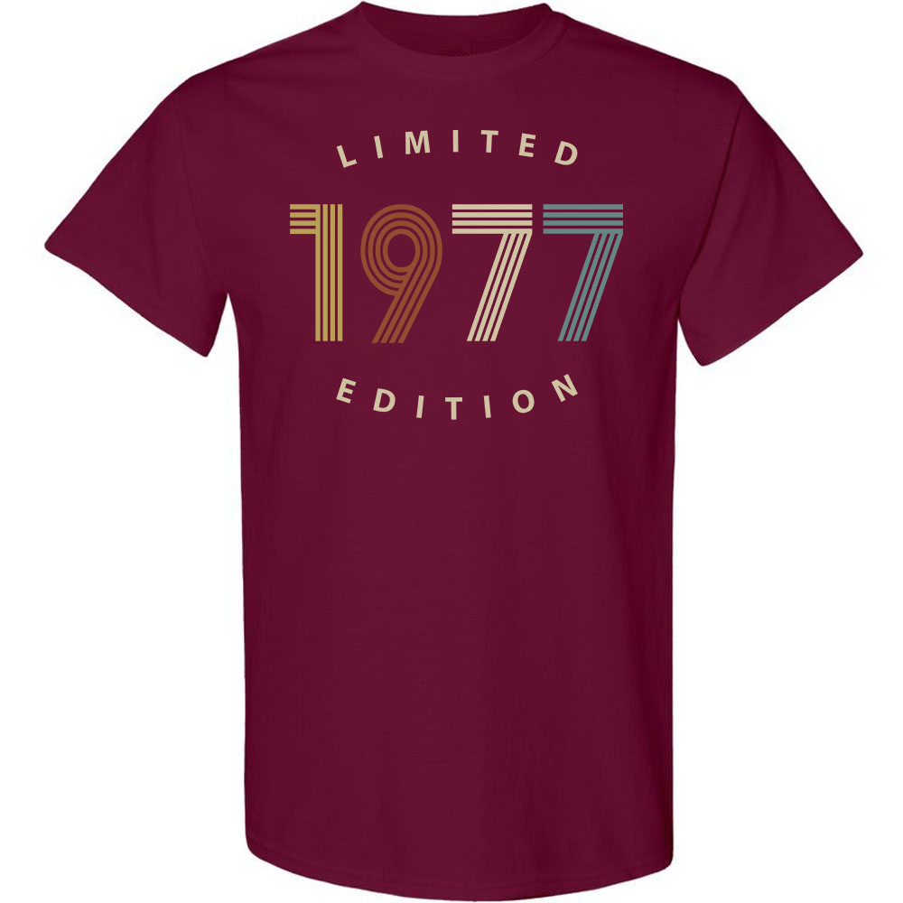 Limited 1977 Birthday T-Shirt