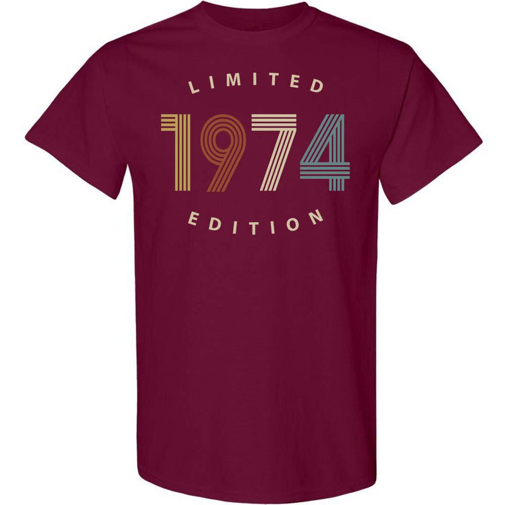 Limited 1974 Birthday T-Shirt