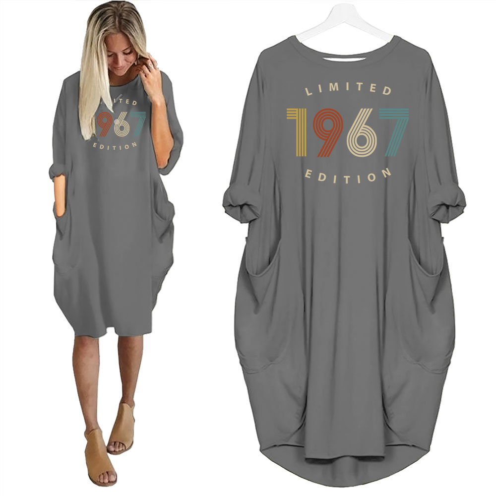 Limited 1967 Birthday Pocket Dress