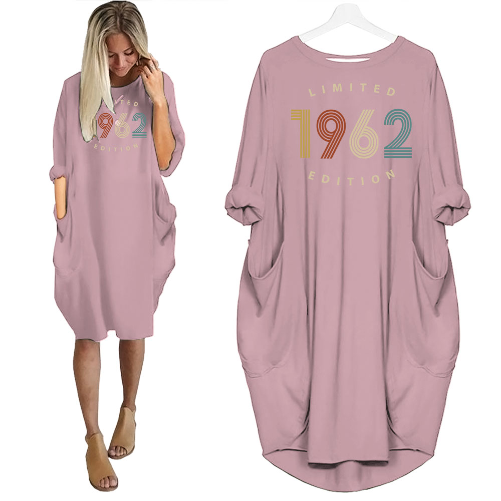 Limited 1962 Birthday Pocket Dress