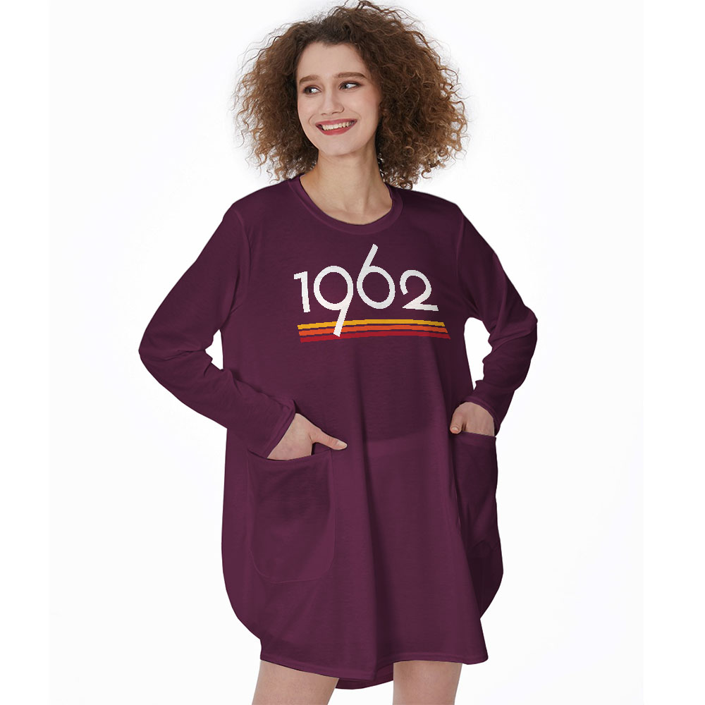 Best 1962 Birthday Pocket Dress
