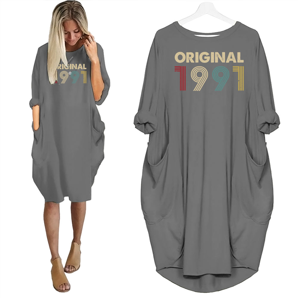 Original 1991 Birthday Pocket Dress