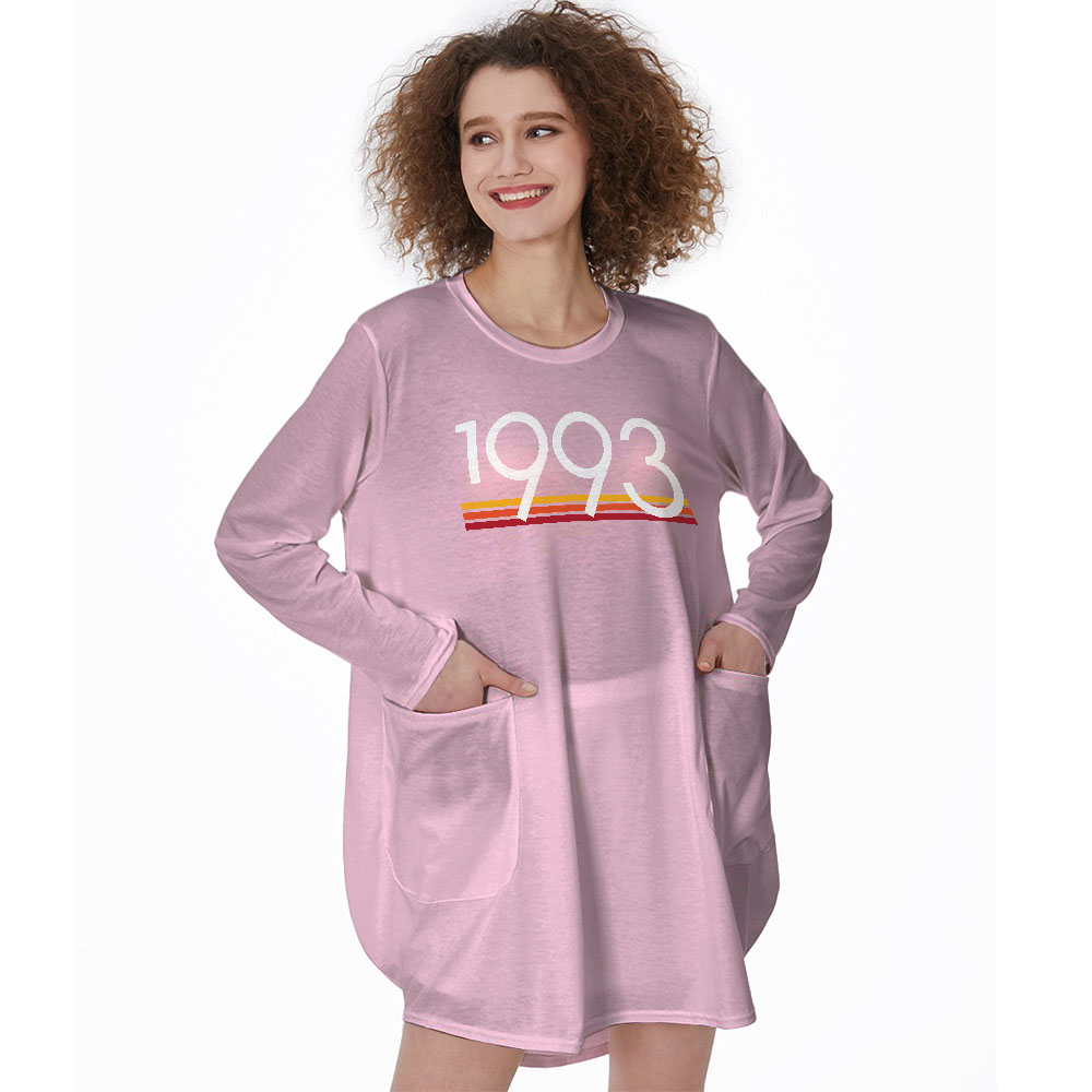 Best 1993 Birthday Pocket Dress