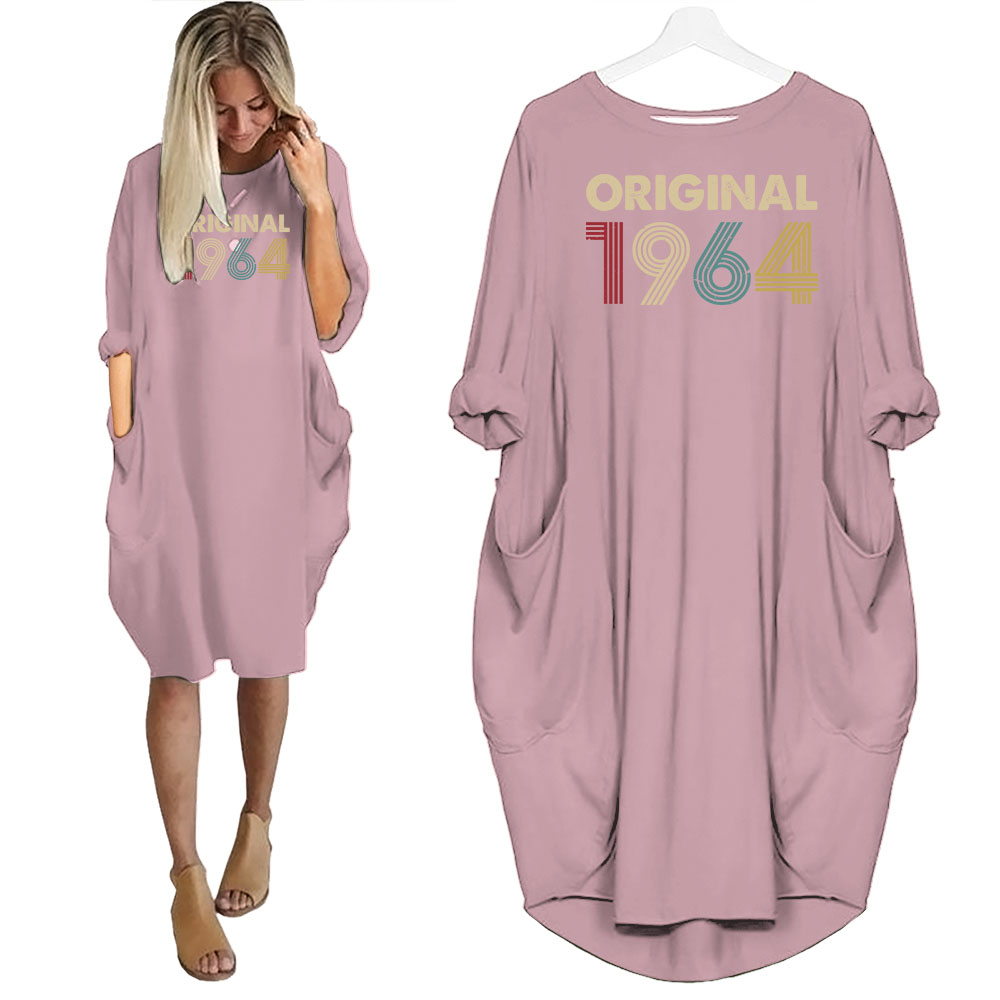 Original 1964 Birthday Pocket Dress