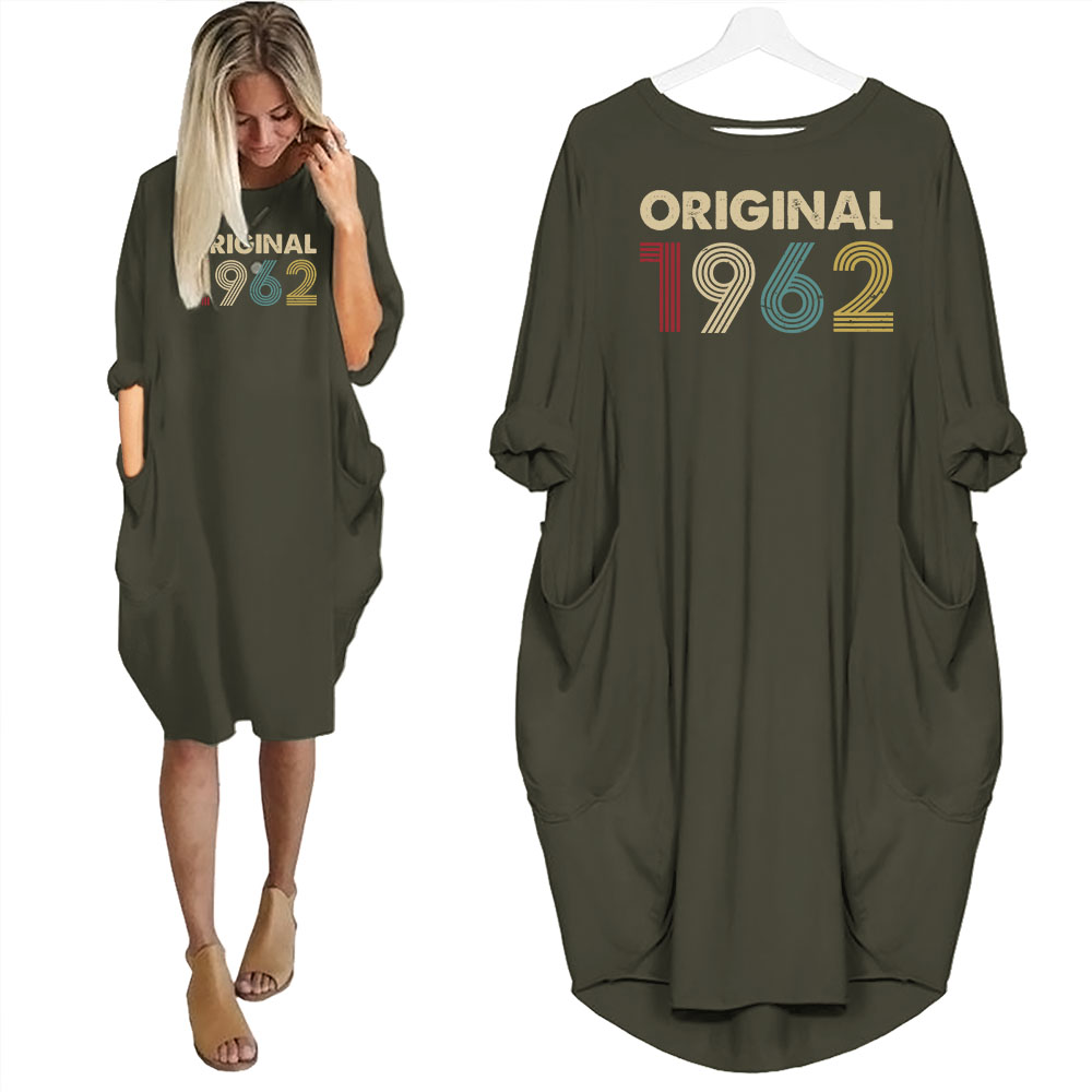 Original 1962 Birthday Pocket Dress