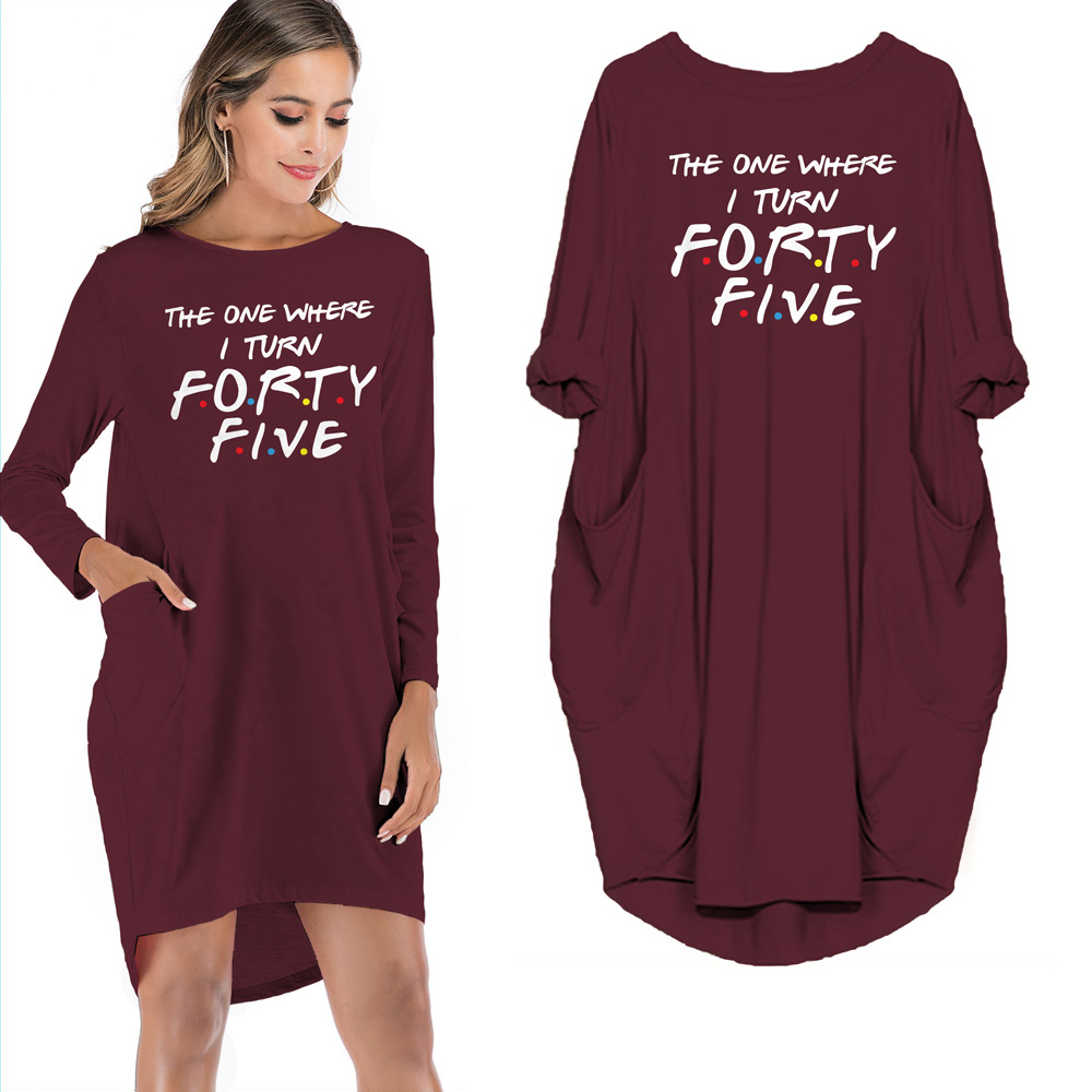The One Where I Turn Forty-five Limited Edition Pocket Dress
