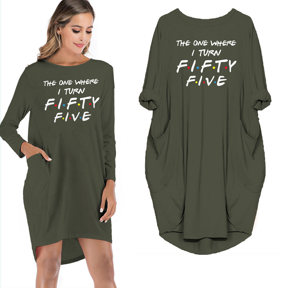 The One Where I Turn Fifty-five Limited Edition Pocket Dress
