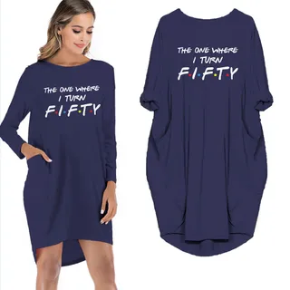 The One Where I Turn Fifty Limited Edition Pocket Dress – alternate