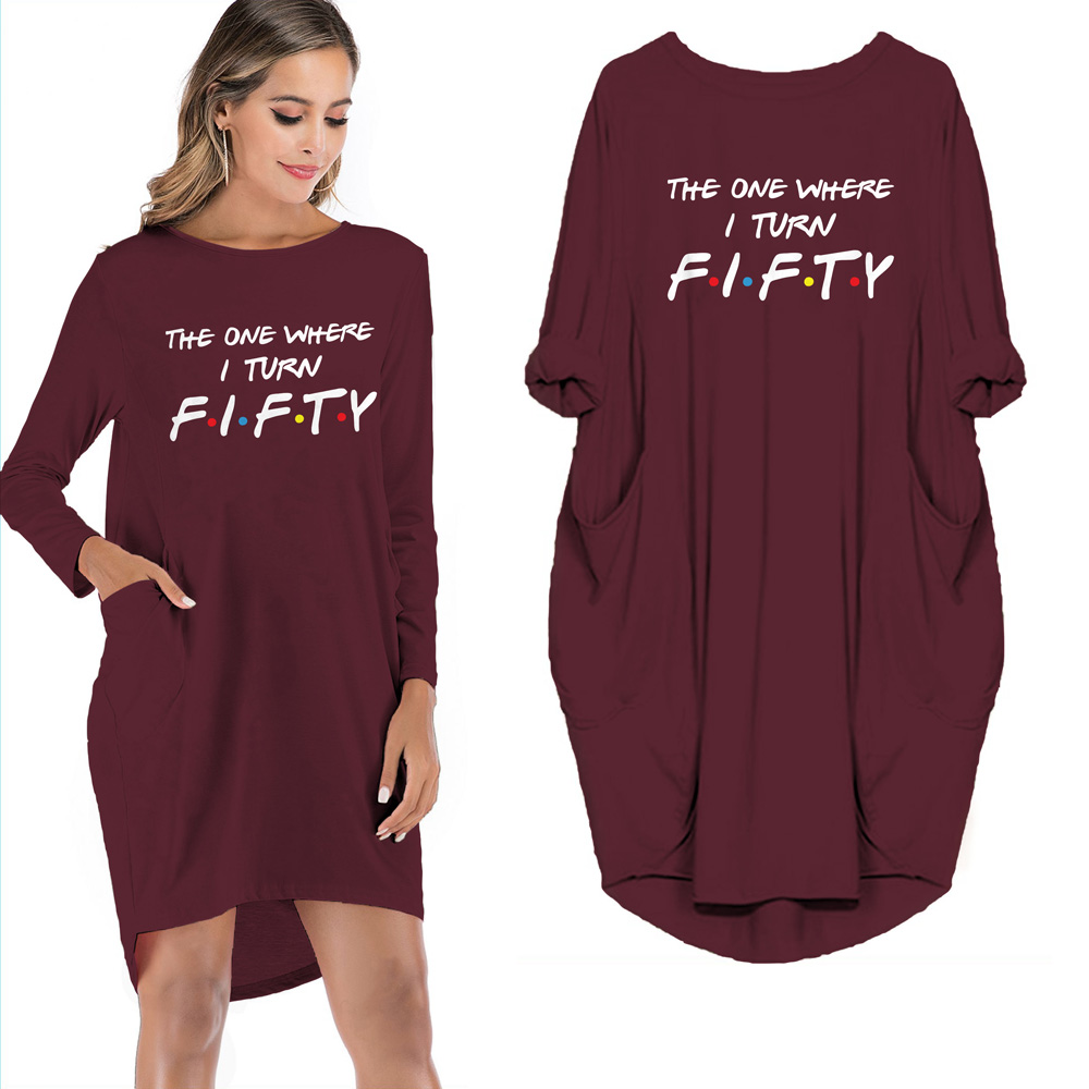 The One Where I Turn Fifty Limited Edition Pocket Dress