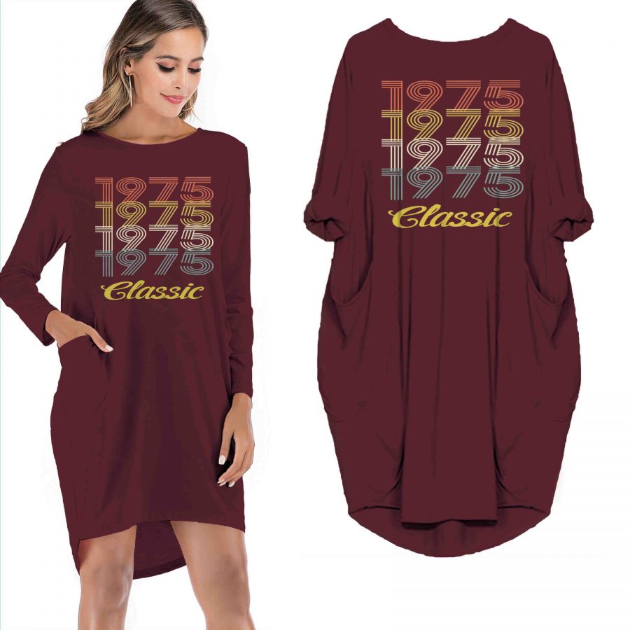 Birthday Outfits 1975 Classic Limited Edition Pocket Dress