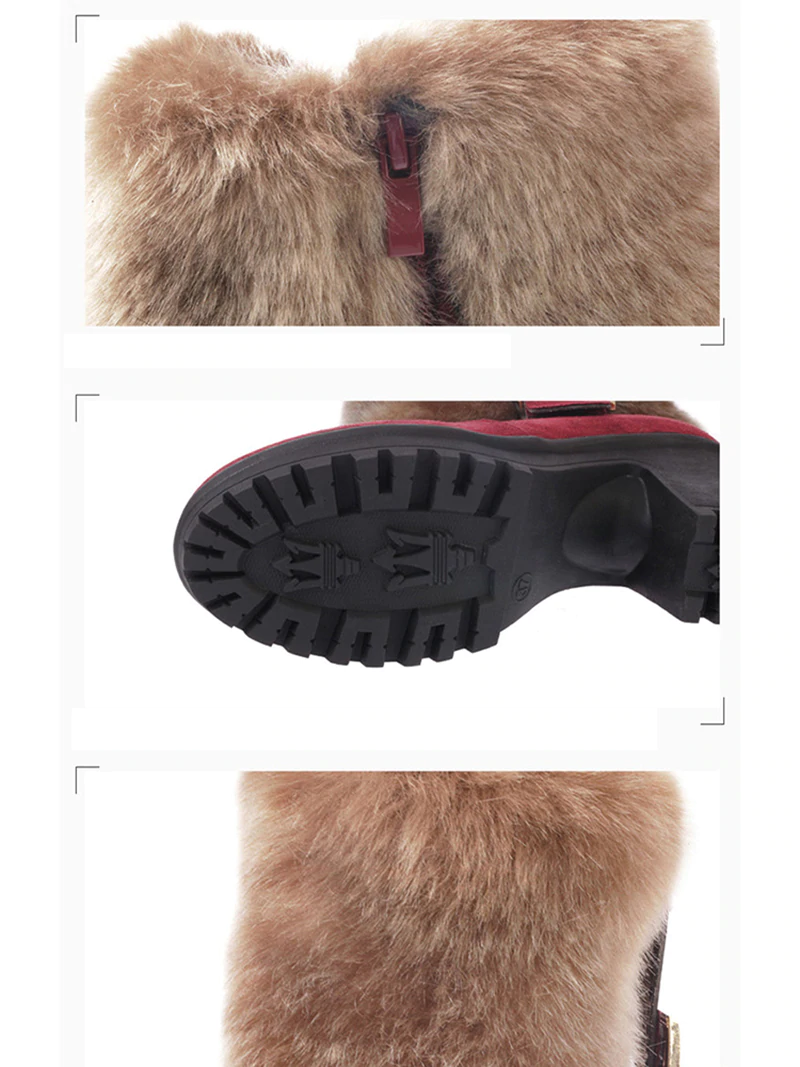 Lynne's Square Heel Winter Boots