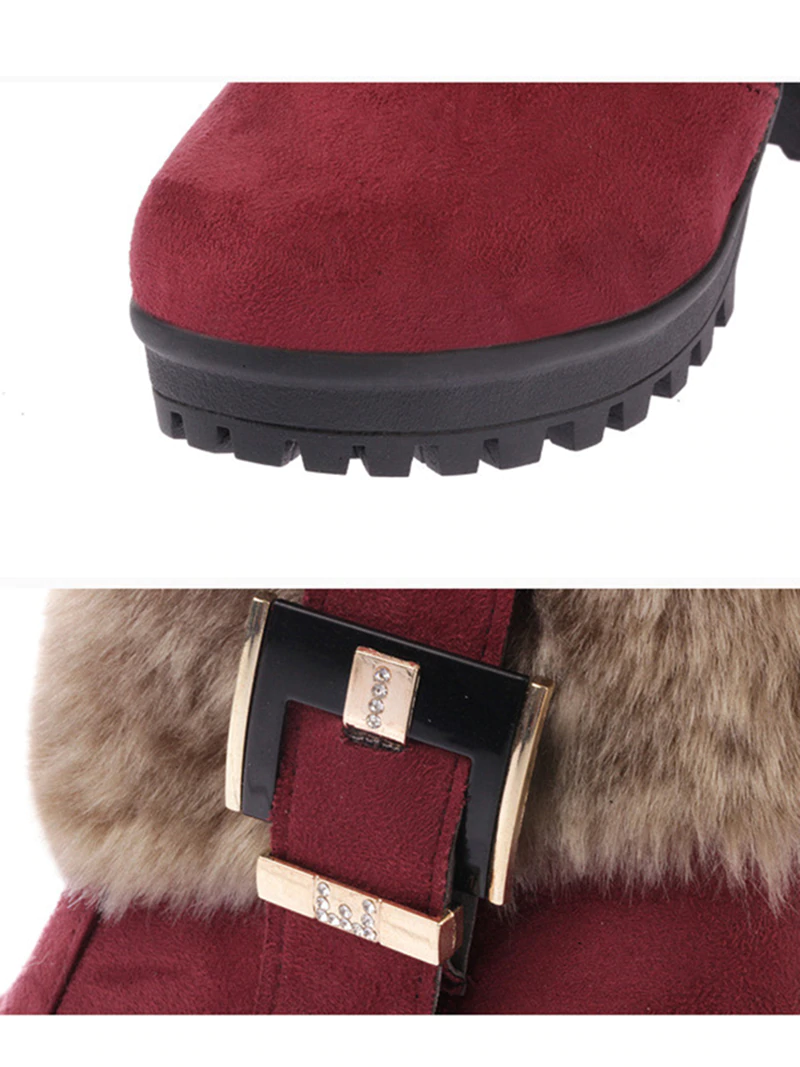 Lynne's Square Heel Winter Boots