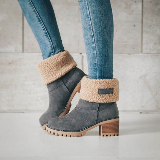 Cosy Premium Suede Winter Boots For Women