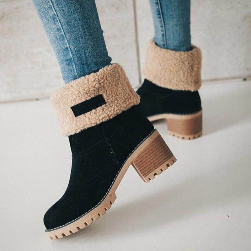 Cosy Premium Suede Winter Boots For Women