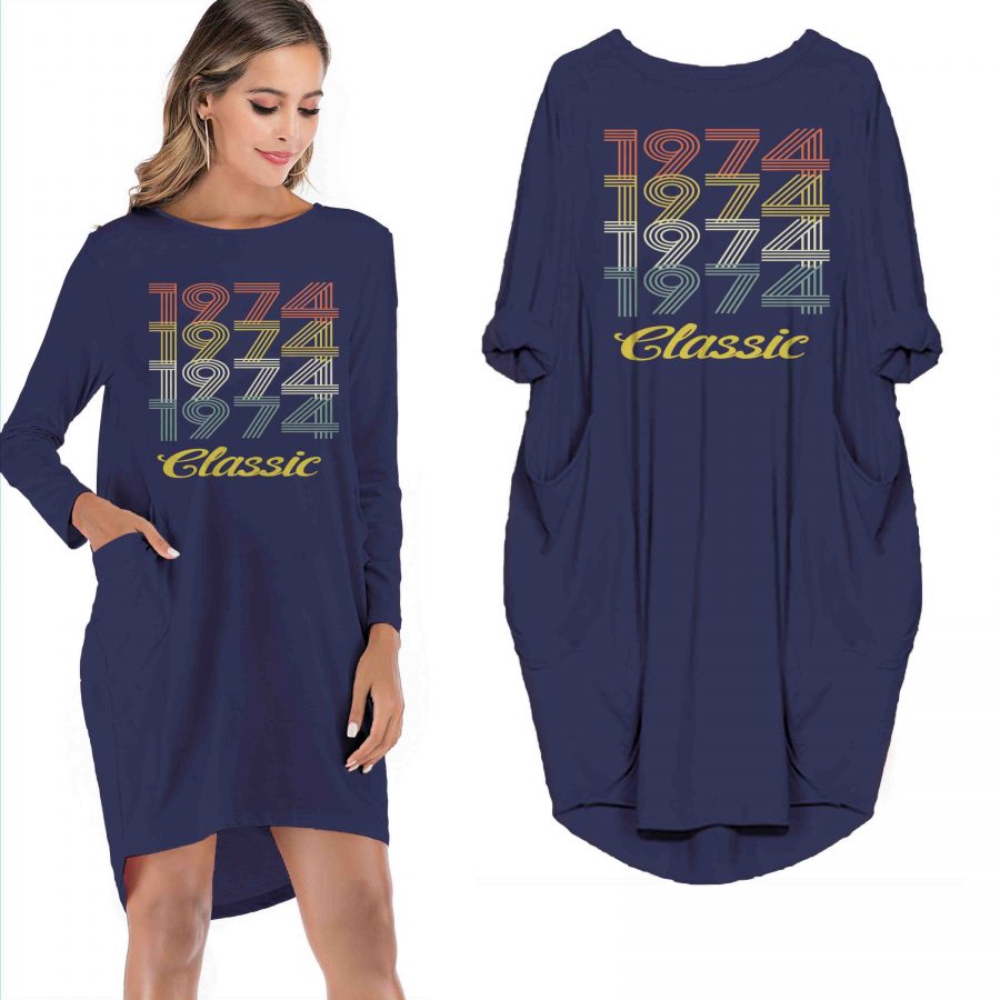 Birthday Outfits 1974 Classic Limited Edition Pocket Dress