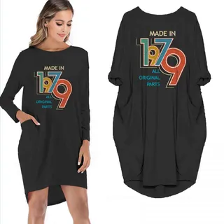 Made In 1979 All Original Parts Limited Edition Pocket Dress
