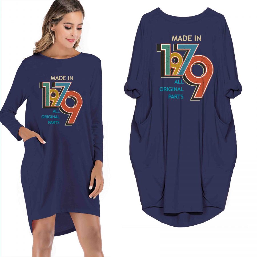 Made In 1979 All Original Parts Limited Edition Pocket Dress