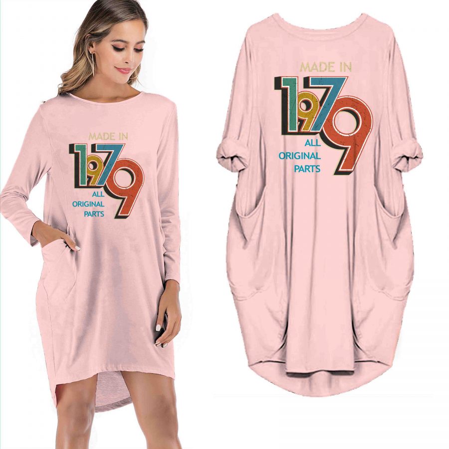 Made In 1979 All Original Parts Limited Edition Pocket Dress