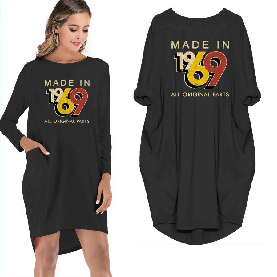 Made In 1969 All Original Parts Limited Edition Birthday Dresses