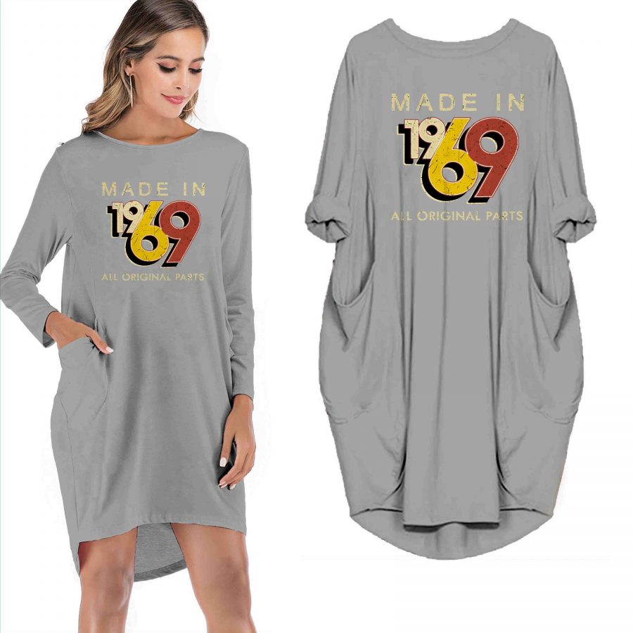 Made In 1969 All Original Parts Limited Edition Birthday Dresses