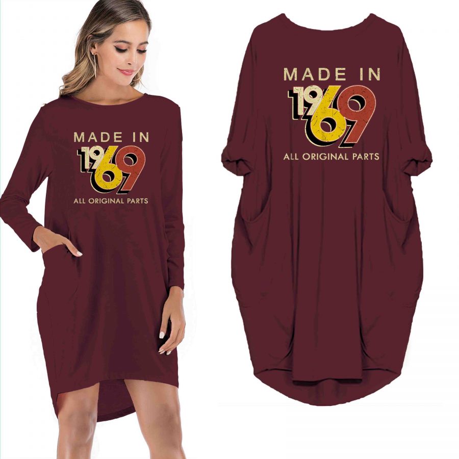 Made In 1969 All Original Parts Limited Edition Birthday Dresses