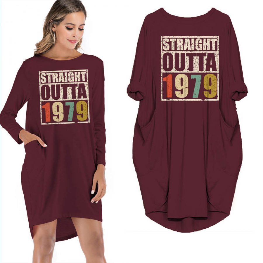 Straight Outta 1979 Limited Edition Pocket Dress
