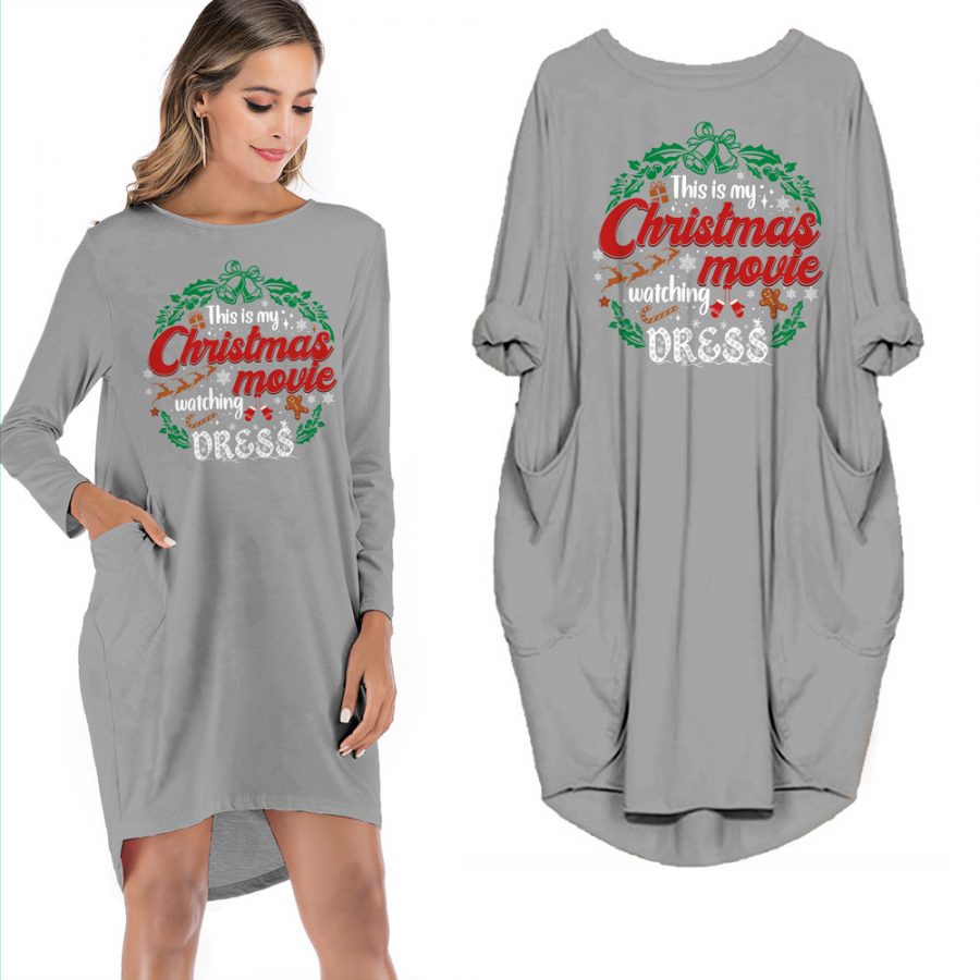 This Is My Christmas Movie Watching Dress