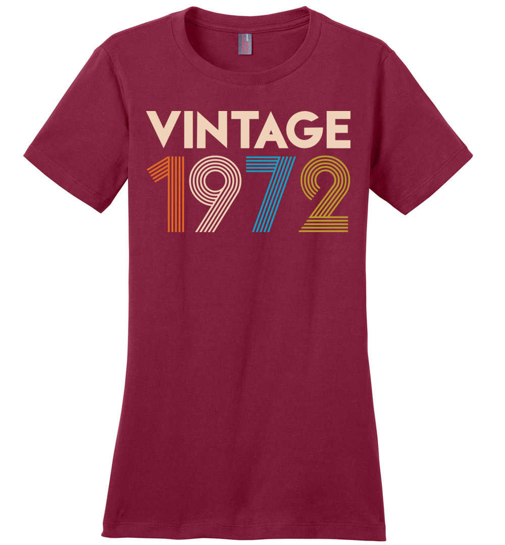 Vintage 1972 Limited Edition Ladies Perfect Weight Tee