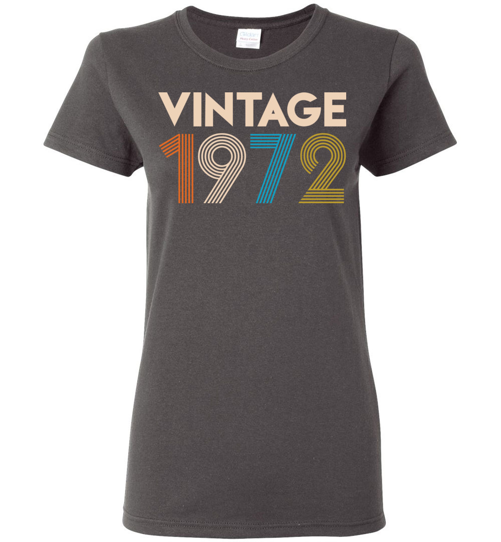 Vintage 1972 Limited Edition Ladies Short-Sleeve