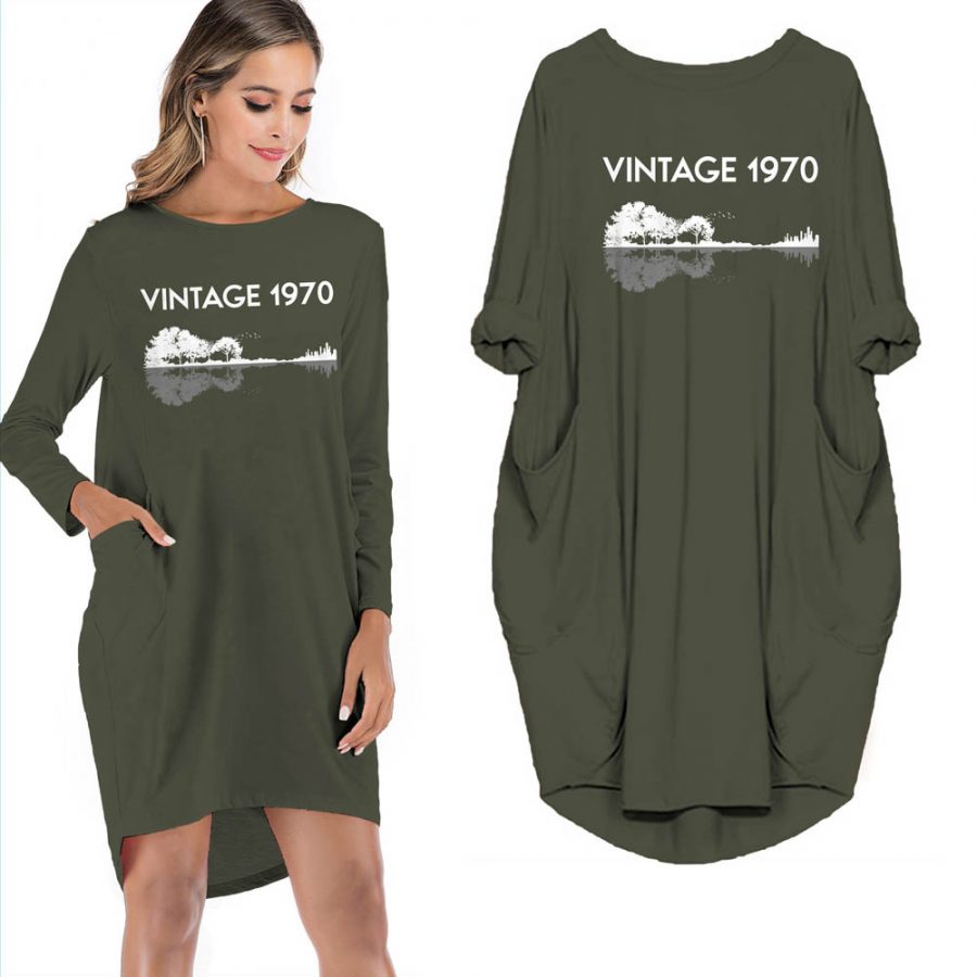 50th Birthday Outfits Vintage 1970 Limited Edition Dress