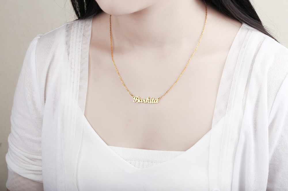 Personalize Necklace With Your Name - alternate